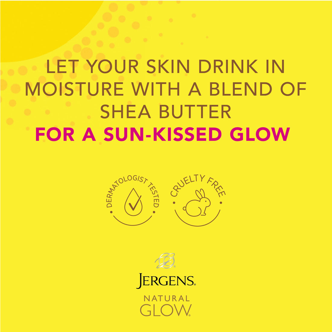 Jergens Natural Glow Wet Skin Moisturizer for Body, Medium to Tan Skin Tones, 7.5 Ounces