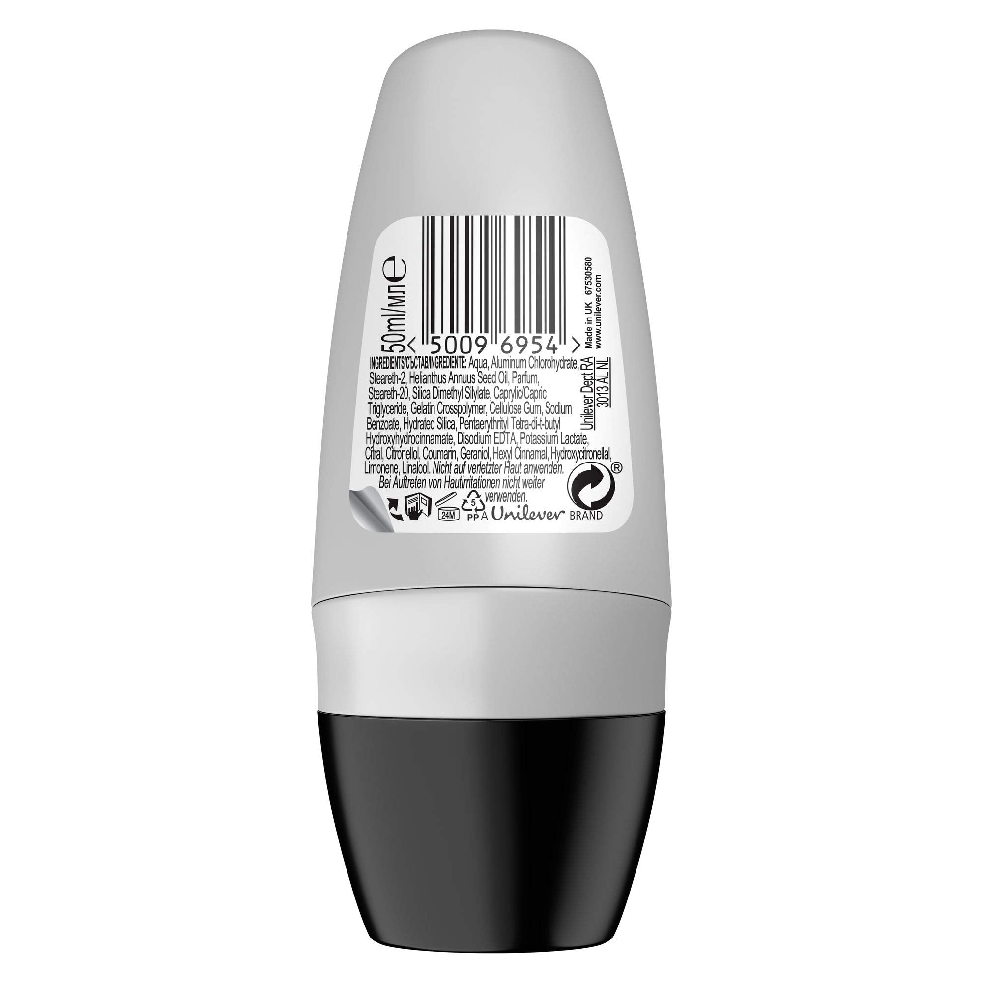 Rexona Cobalt Men's Roll-On Deodorant 6 x 50 ml