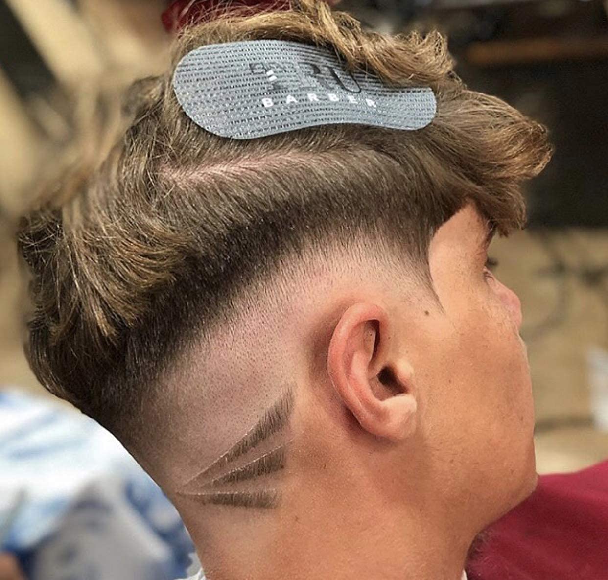 TRU BARBER Hair Grippers for Men and Women BUNDLE PACK 6 PCS - Salon and Barber, Hair Clips for Styling, Sectioning, Cutting and Coloring, Nonslip Grips, Hair holder (Grey)