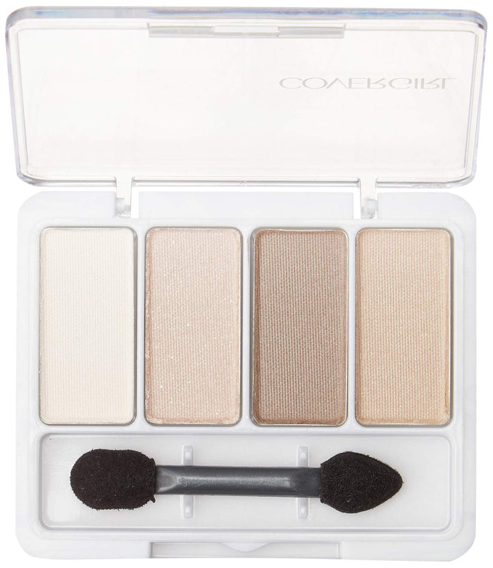 Cg Eyeshdw 280 Quad Ntrl Size 0.19o Cover Girl Crded Eye Shadow Quads 280 Natural Nudes