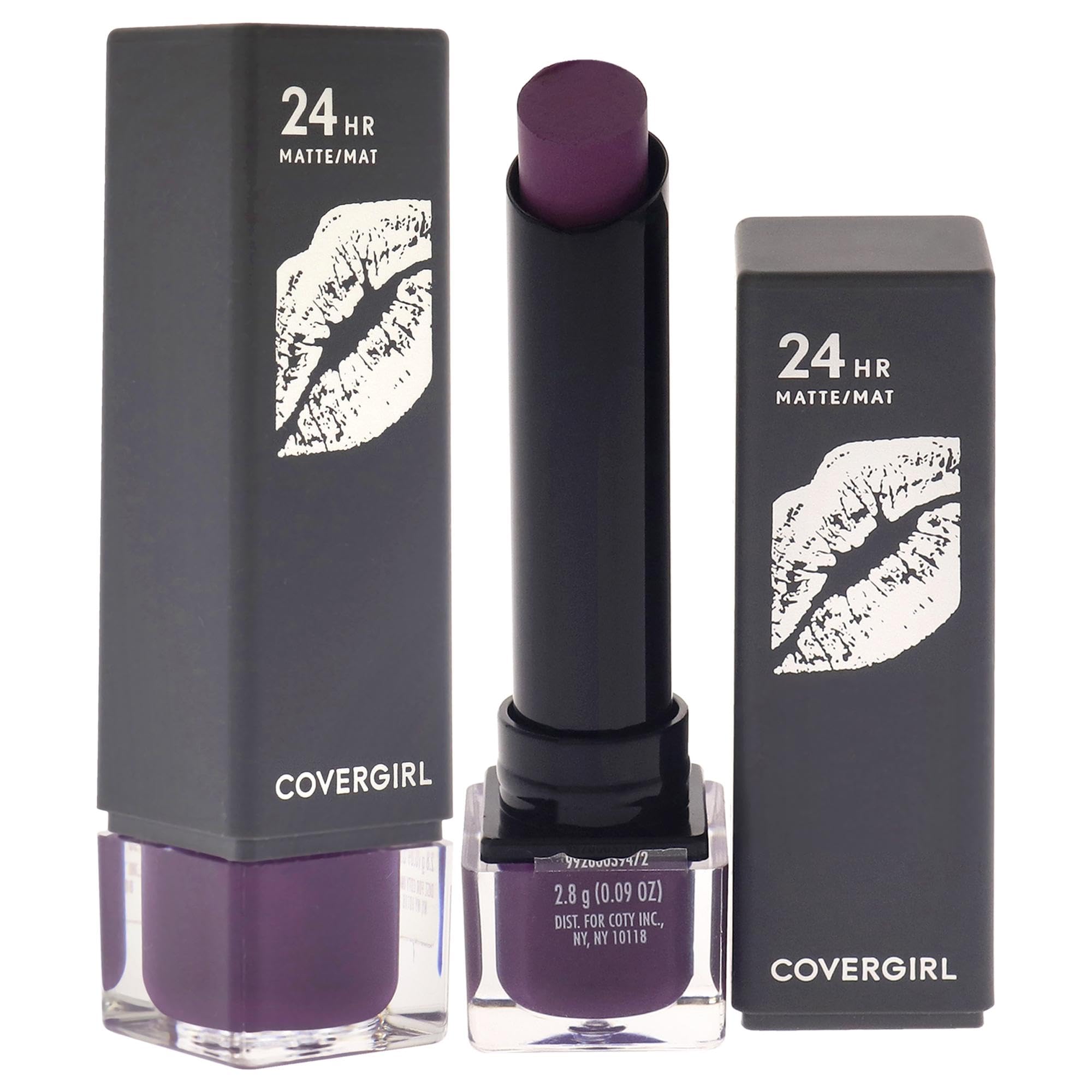 COVERGIRL Exhibitionist Ultra-Matte Lipstick, Riot
