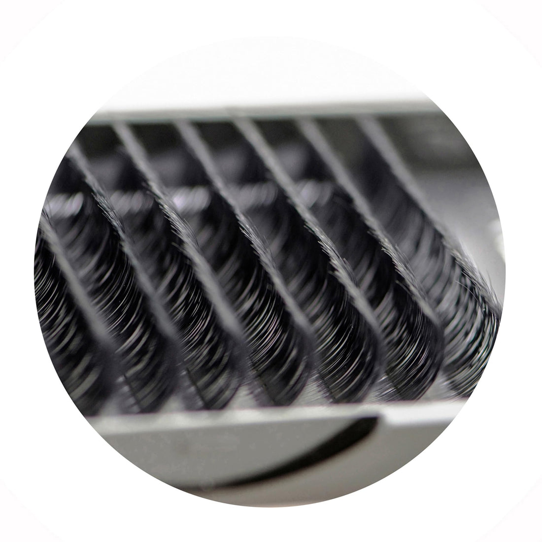17MM : EMILYSTORES Eyelash Extensions 0.25mm Thickness B Curl Length 17mm Silk Mink Fake Eye Lashes In One Tray
