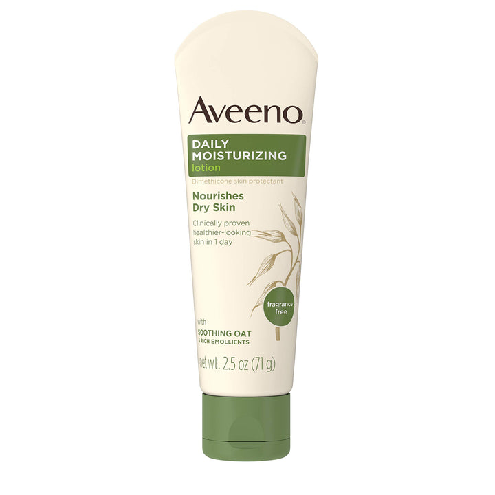 Aveeno Daily Moisturizing Lotion with Oat for Dry Skin, 2.5 fl. Oz