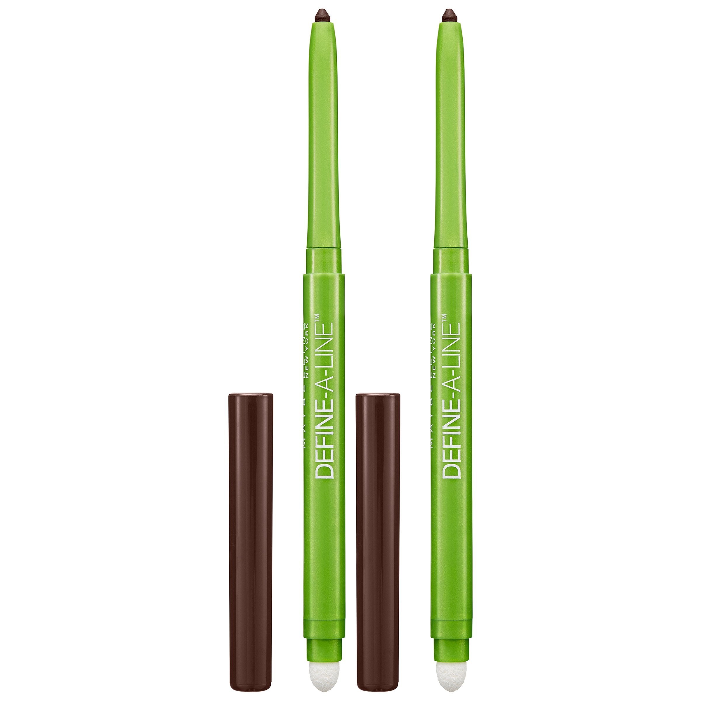 Maybelline Define-A-Line Eyeliner, Brownish Black (Pack of 2)