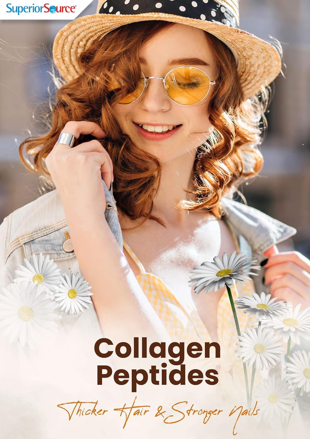 Superior Source Hydrolyzed Collagen Peptides, Types 1 & 3 Powder, Grass-Fed, Hair, Skin, Nail, and Joint Support, Paleo and Keto Friendly, Gluten Free, Non-GMO, Unflavored (12.7 oz Jar)