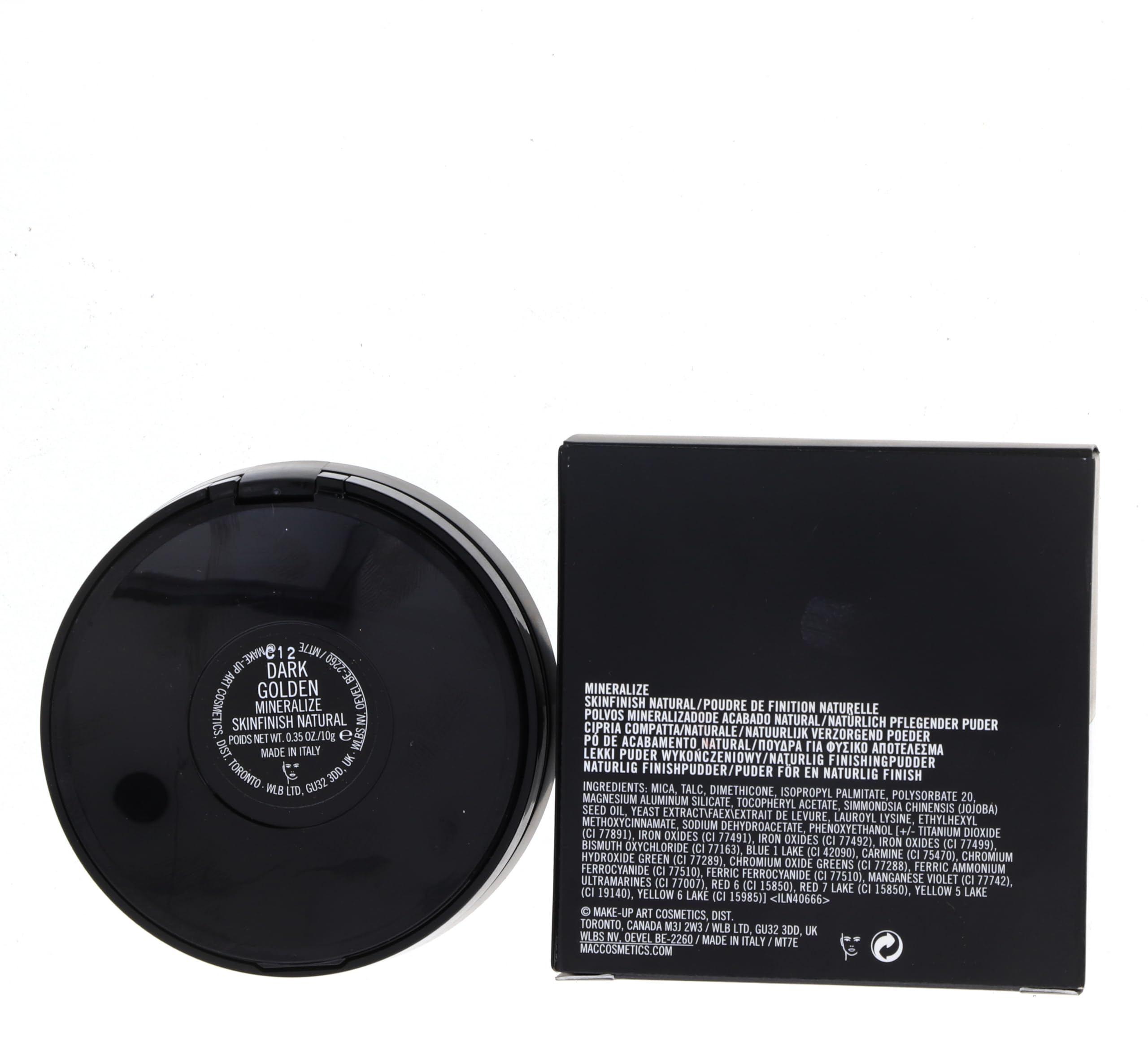 MAC Mineralize Skinfinish Natural, 0.35 oz - Dark Golden