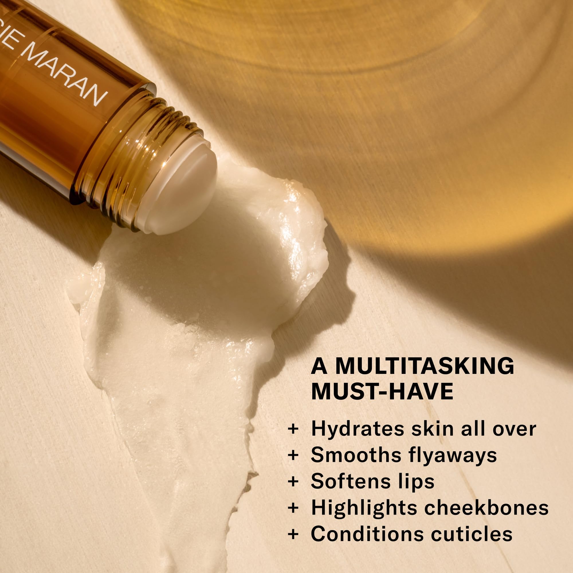 Josie Maran Argan Oil Moisture Stick - Multitasking Body & Face Balm, Under Eye Stick - Restore Skin with Antioxidants & Essential Fatty Acids for a Healthy, Radiant Glow - Vegan & Cruelty-Free (10 g)