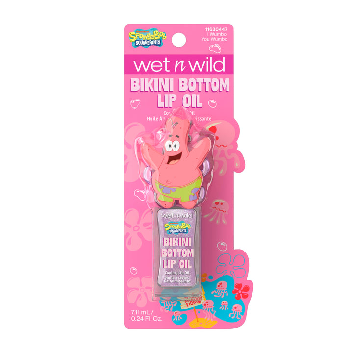 wet n wild Spongebob Bikini Bottom Cooling Lip Oil - I Wumbo, You Wumbo