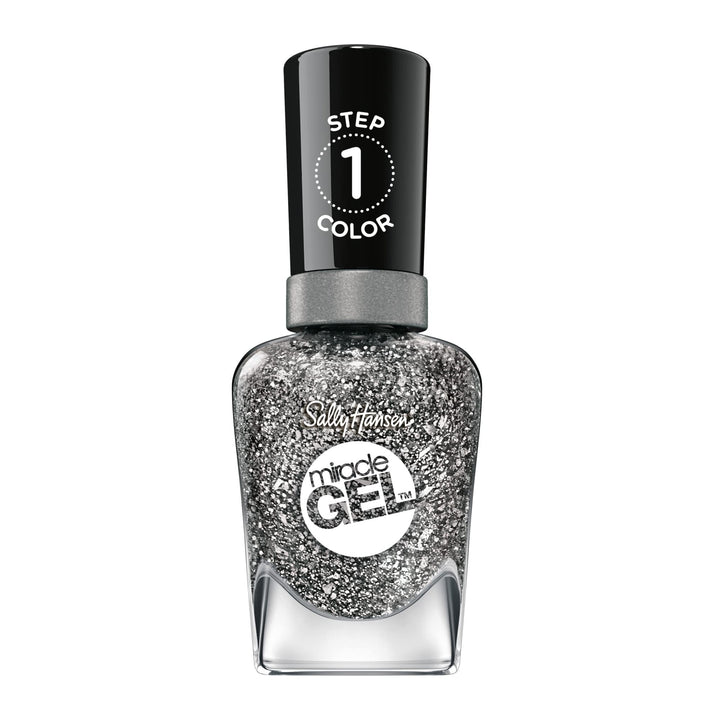 Sally Hansen Miracle Gel Nail Polish, Shade Deep Sea Diamond 781 (Packaging May Vary)