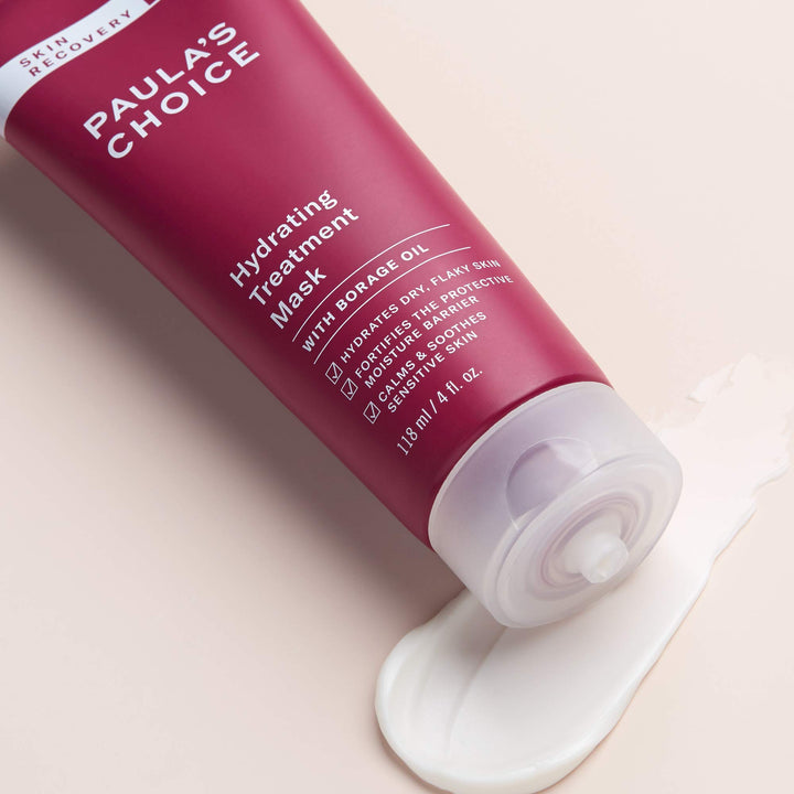 Paula's Choice SKIN RECOVERY Hydrating Treatment Face Mask, Overnight Face Mask Cream with Primrose Oils, Vitamin C, A, E, & Hylauronic Acid, Hydrate, Smooths, Calming, 4oz