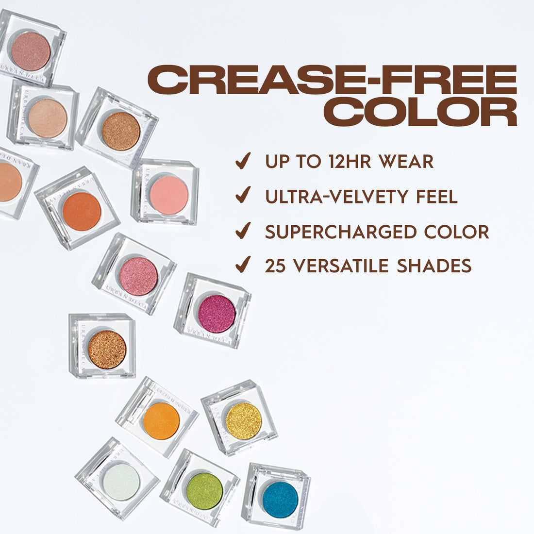 Urban Decay 24/7 Longwear Eyeshadow Single - High-Pigment Eye Shadow Compact, Smooth & Blendable Color, Up to 12HR Wear, Crease-free Makeup - Ember (deep copper metallic)