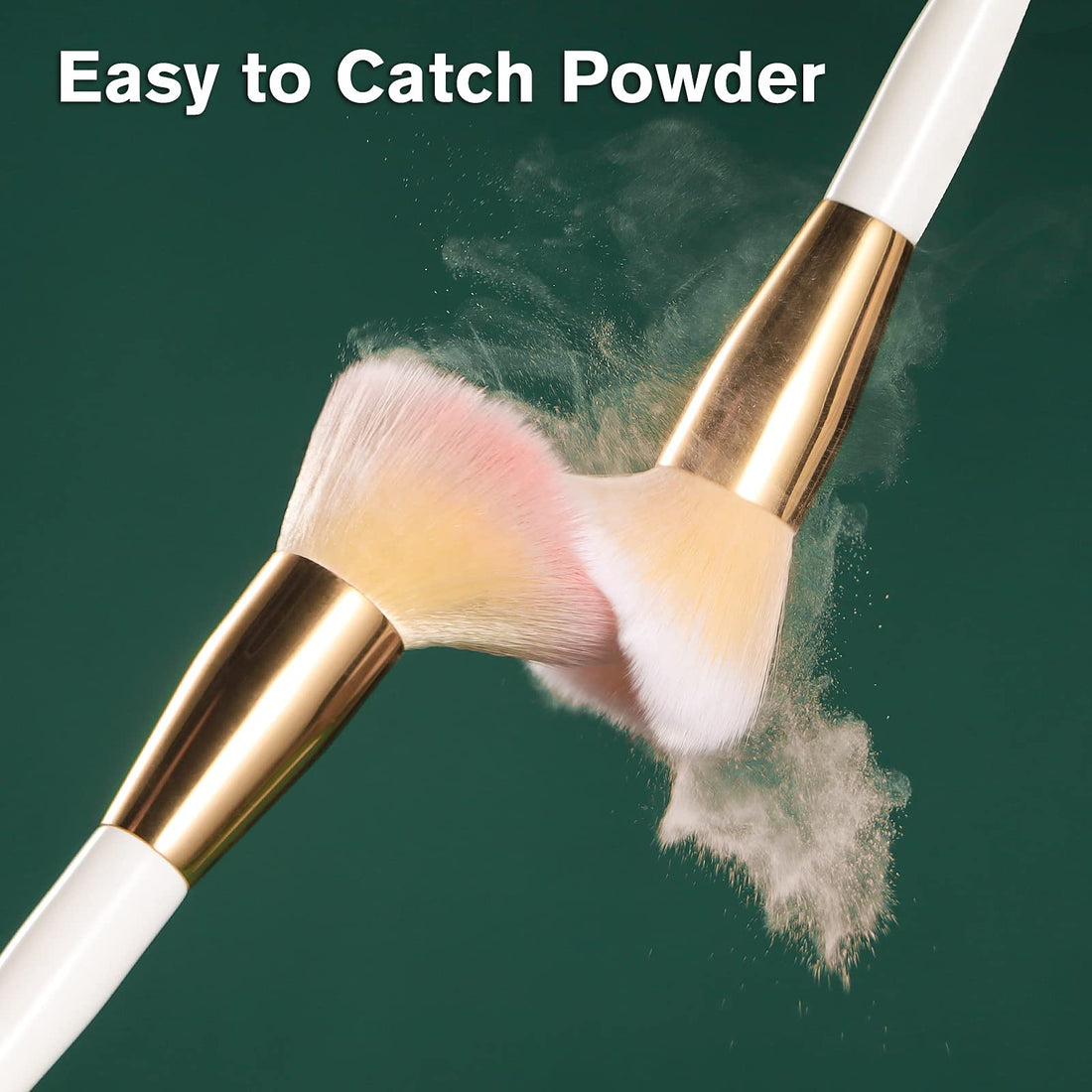 Brush Master Makeup Brush Set Premium Synthetic Foundation Powder Concealers Eye Shadow Makeup Brush Sets, 10 Pcs