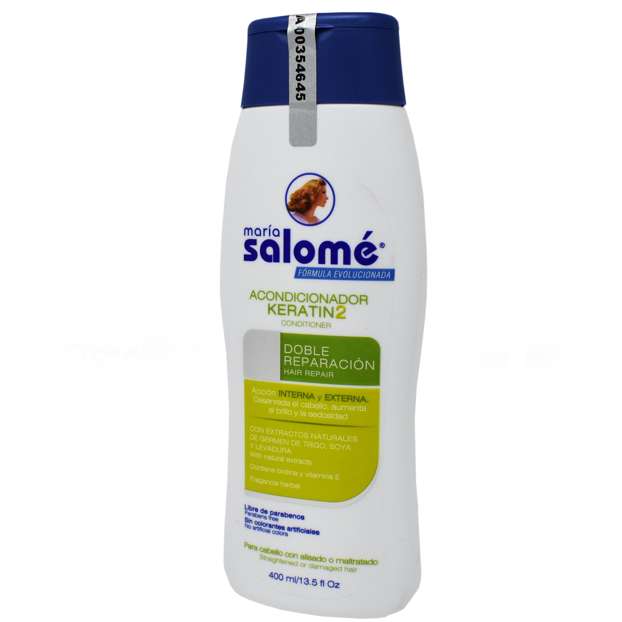 Maria Salome Acondicionador Keratin2 Conditioner 400ml 13.5 fl Oz