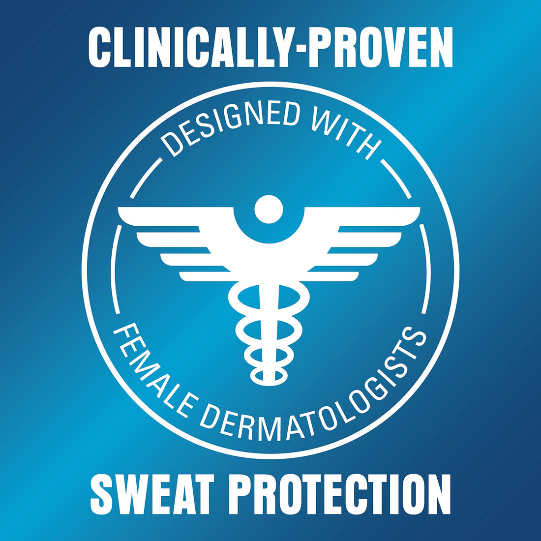 Secret Clinical Strength Deodorant and Antiperspirant for Women, Clear Gel, Completely Clean, 2.6 Oz.