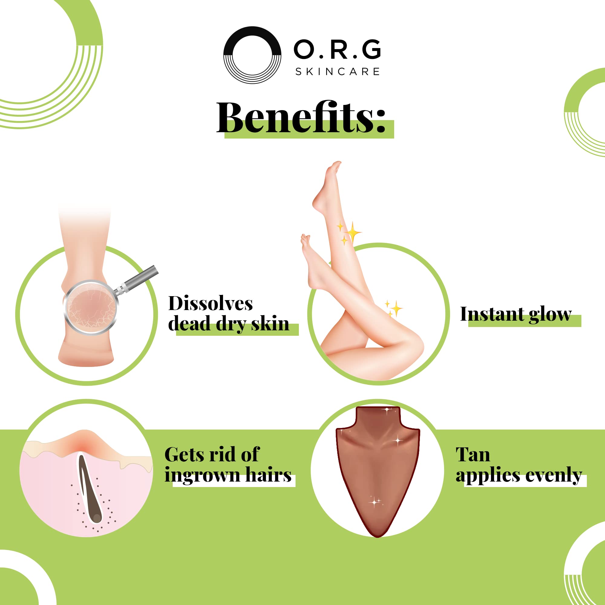 O.R.G. Skincare Mineral Peel Body (8 oz)