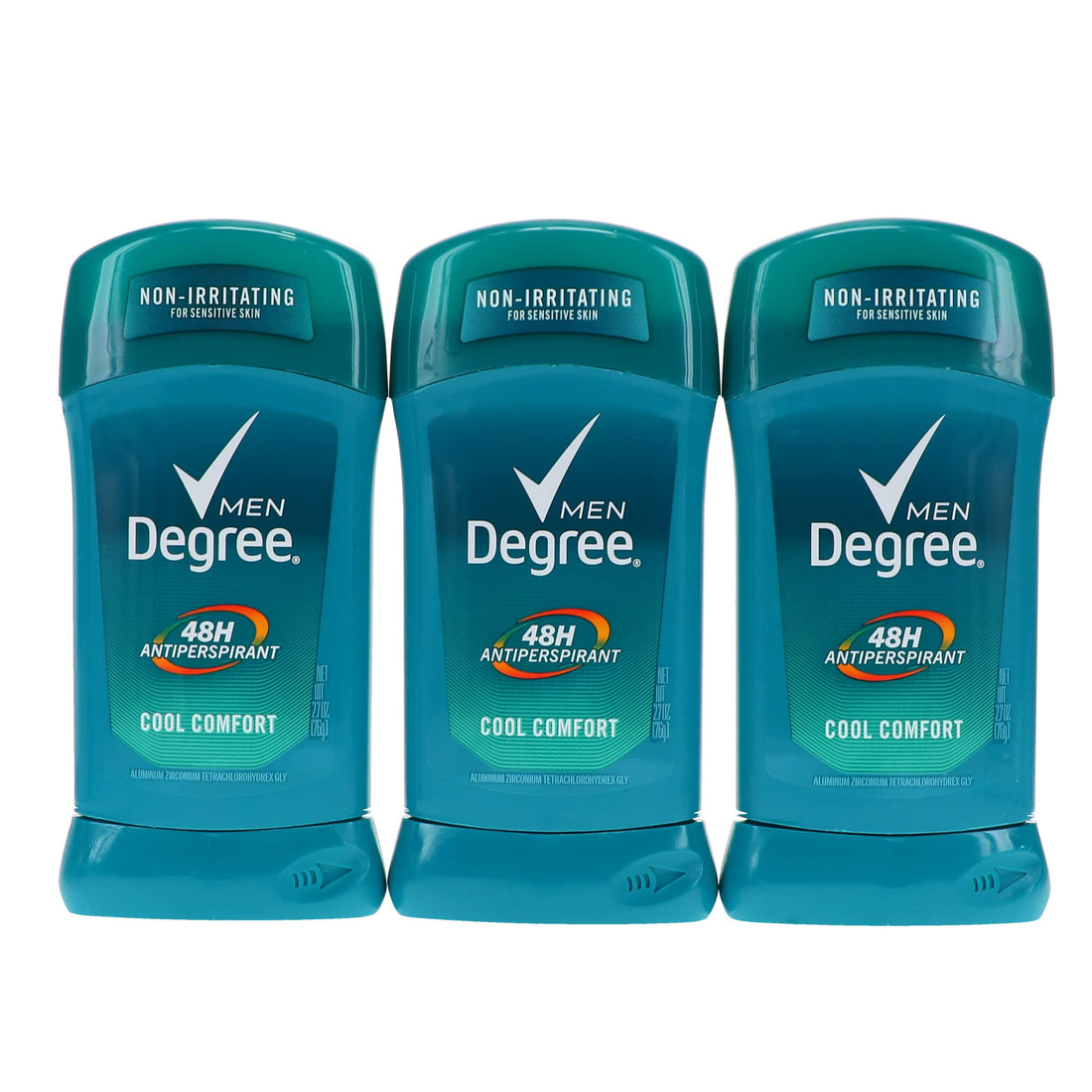 Degree Men Anti-Perspirant & Deodorant Cool Comfort 2.7 Ounce 2.7 oz 3 Pack AD