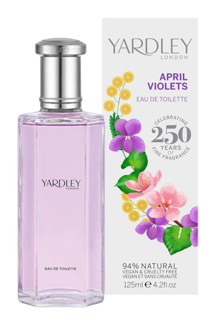 APRIL VIOLETS - Yardley Of London EDT SPR 4.2 oz / 125 ml, Multi, Y9200006-3