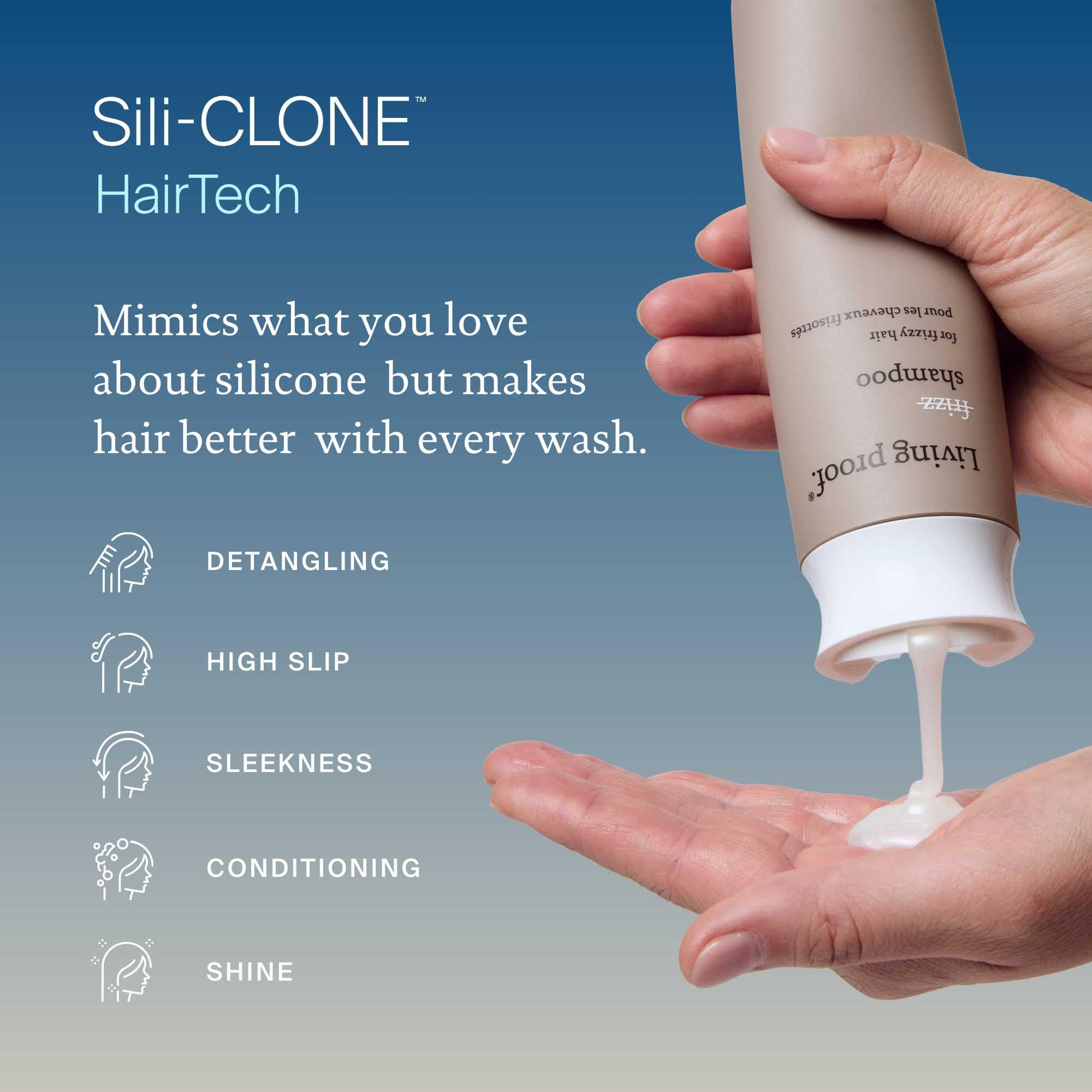 Living Proof No Frizz Shampoo, Controls Frizz, Smoothes and Softens Hair for All Hair Types, 24 oz