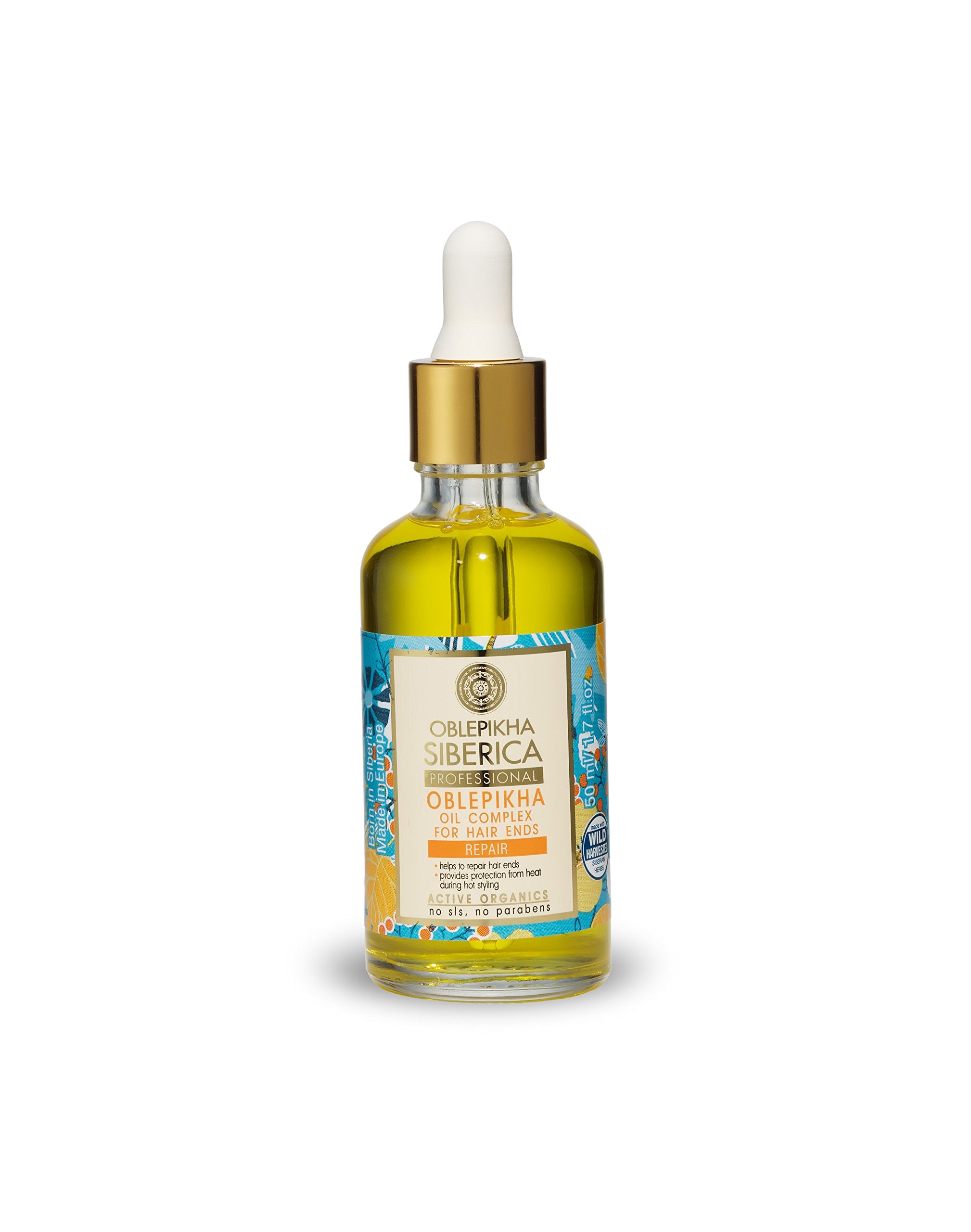 Active Organic Sea Buckthorn Oil for Hair Tips 50 Ml (Natura Siberica)