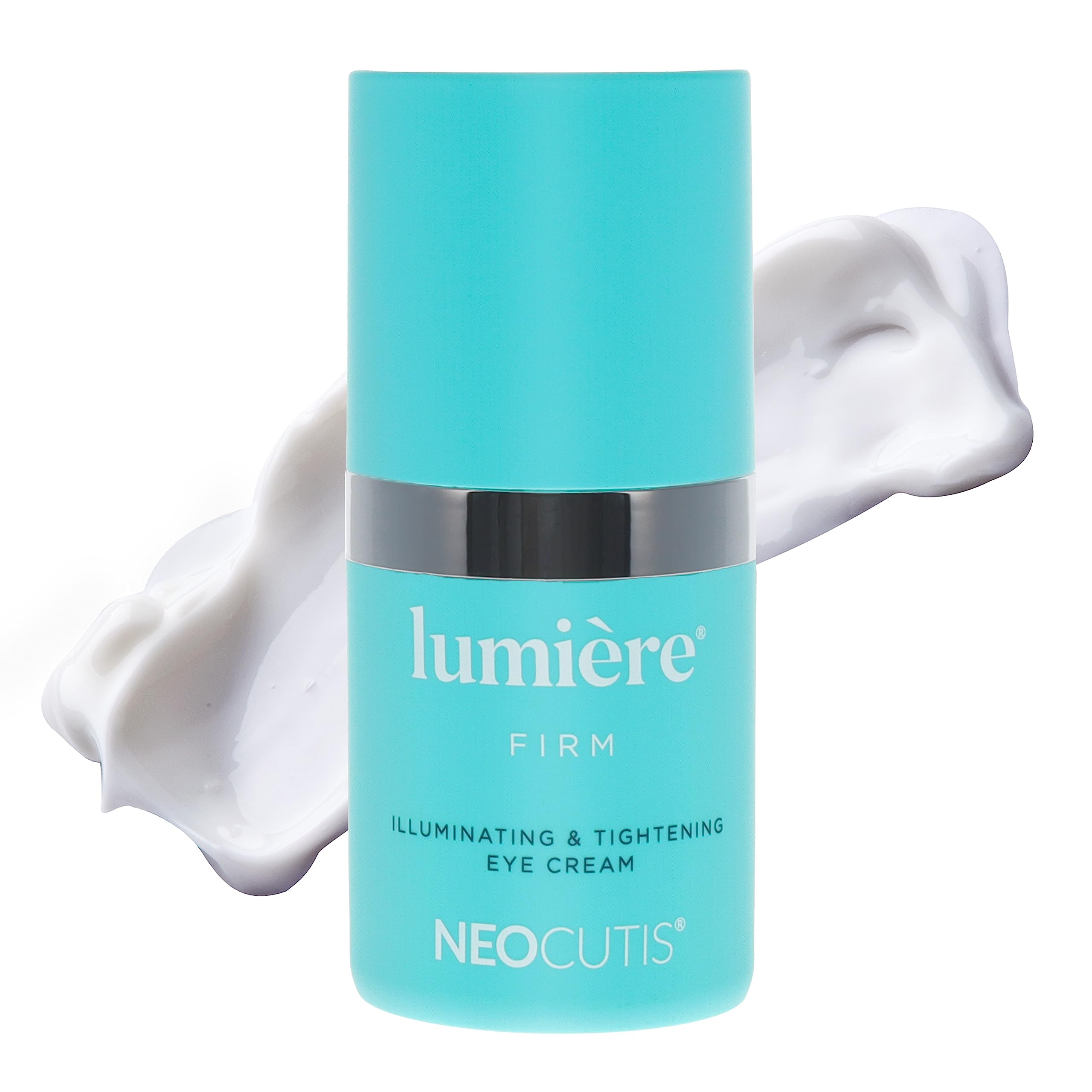 Neocutis Lumiere Firm - Illuminating and Tightening, Anti-Aging Eye Cream - Brighten, Hydrate, and Soothe - for Dark Circles, Puffiness, and Wrinkle Prevention - Travel-Friendly - 15 ml/0.5 fl oz.