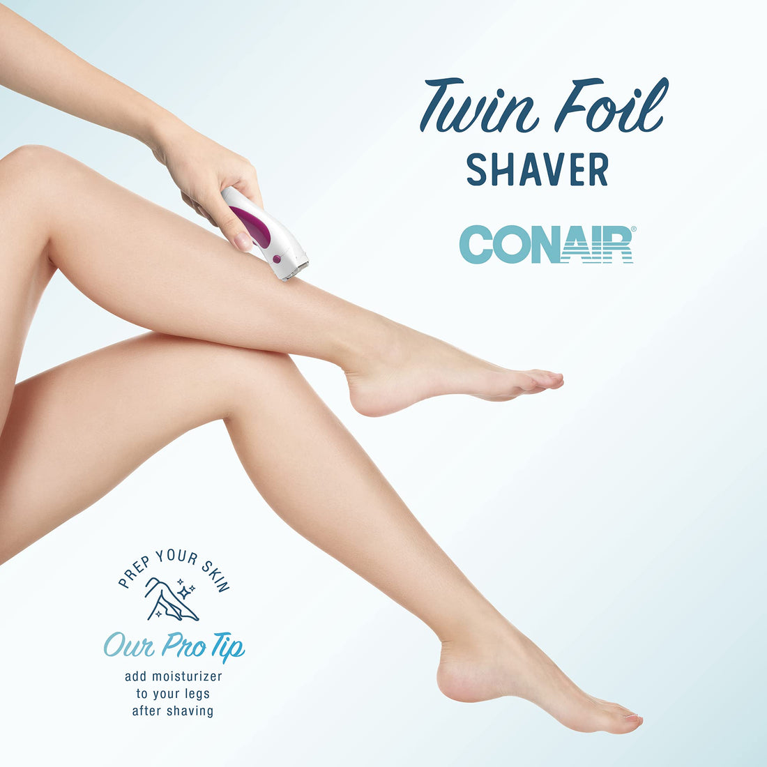 Conair LWD1R Women's Wet/Dry Battery Shaver