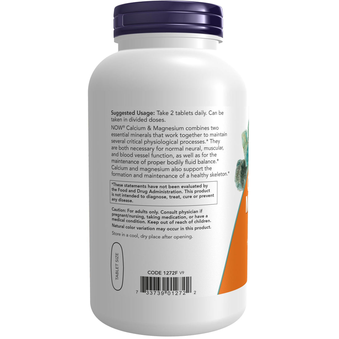 NOW Foods Supplements, Calcium & Magnesium 2:1 Ratio, High Potency, Supports Bone Health*, 250 Tablets