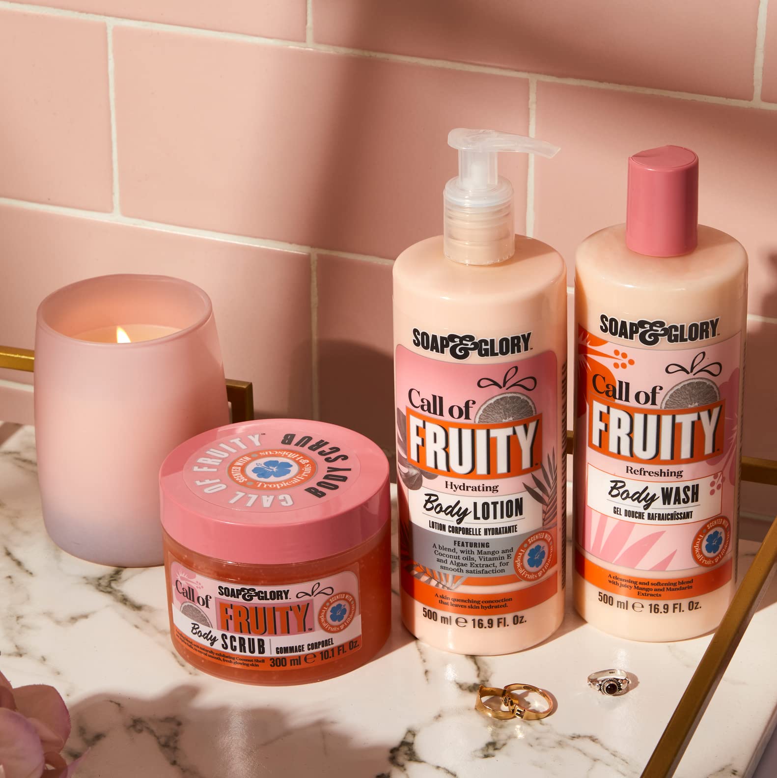 Soap & Glory Call of Fruity Summer Scrubbin Cooling Body Scrub