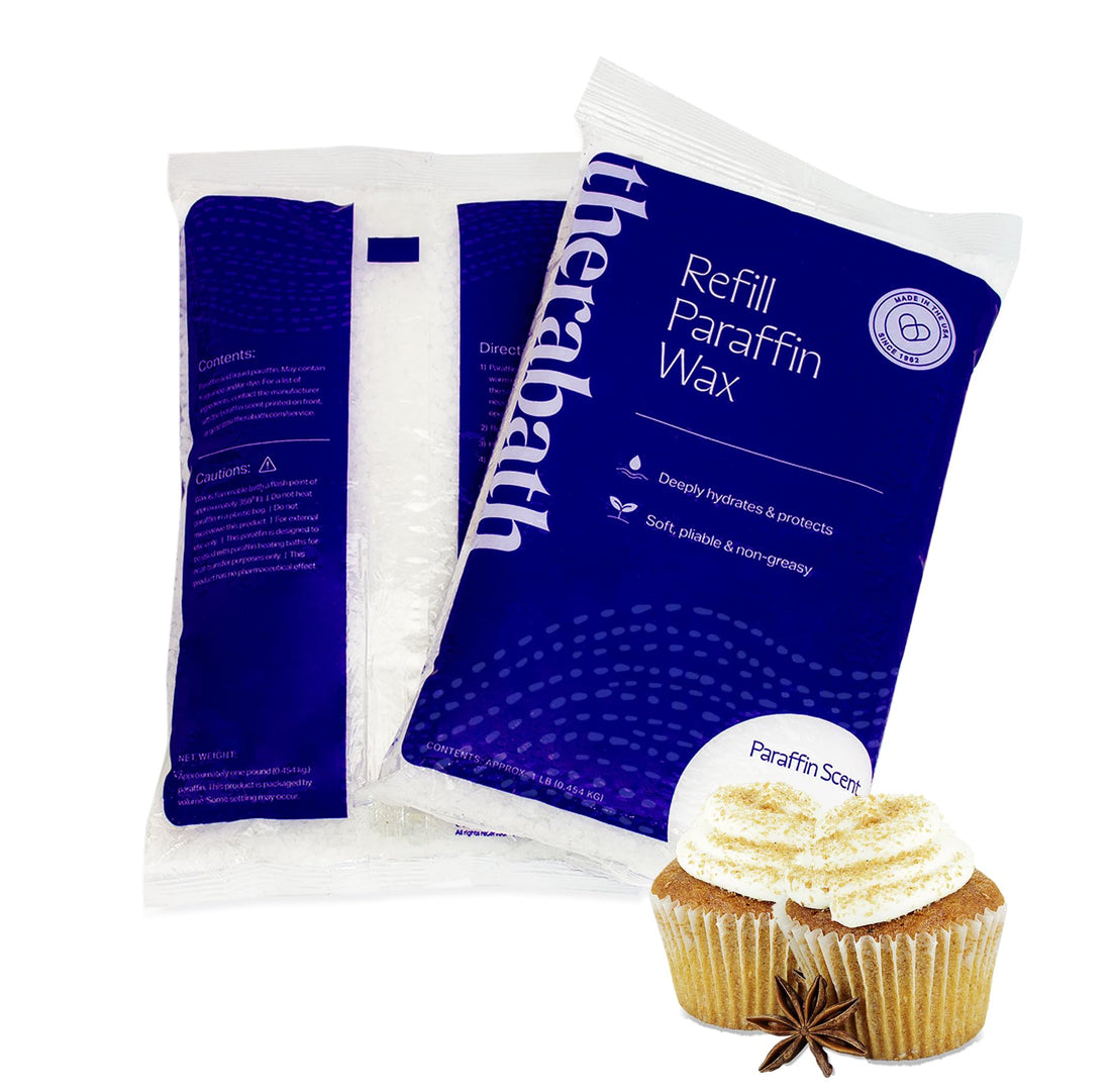 Therabath Paraffin Wax Refill - Use To Relieve Arthritis Pain and Stiff Muscles - Deeply Hydrates and Protects - 6 lbs Pumpkin Cupcake by Therabath