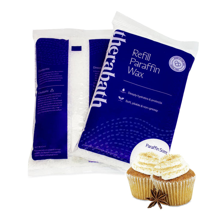 Therabath Paraffin Wax Refill - Use To Relieve Arthritis Pain and Stiff Muscles - Deeply Hydrates and Protects - 6 lbs Pumpkin Cupcake by Therabath