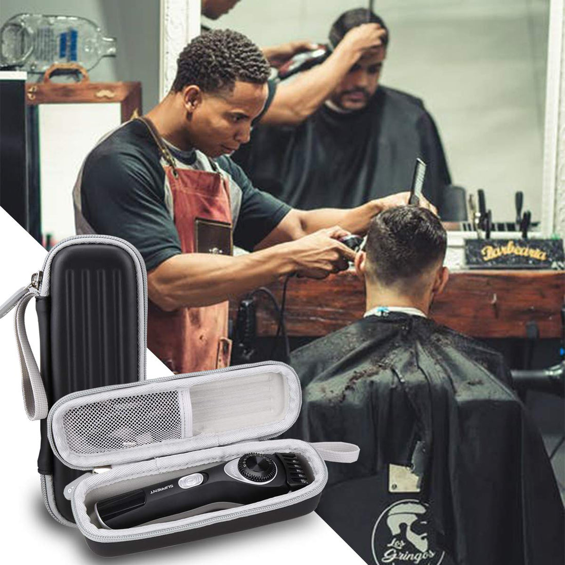 Aproca Hard Travel Storage Case for SUPRENT Adjustable Beard Trimmer