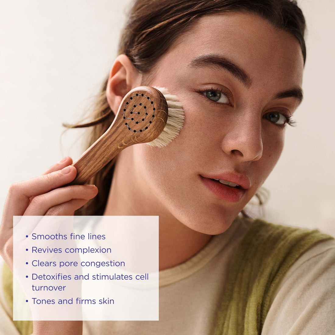 Province Apothecary Daily Glow Facial Dry Brush