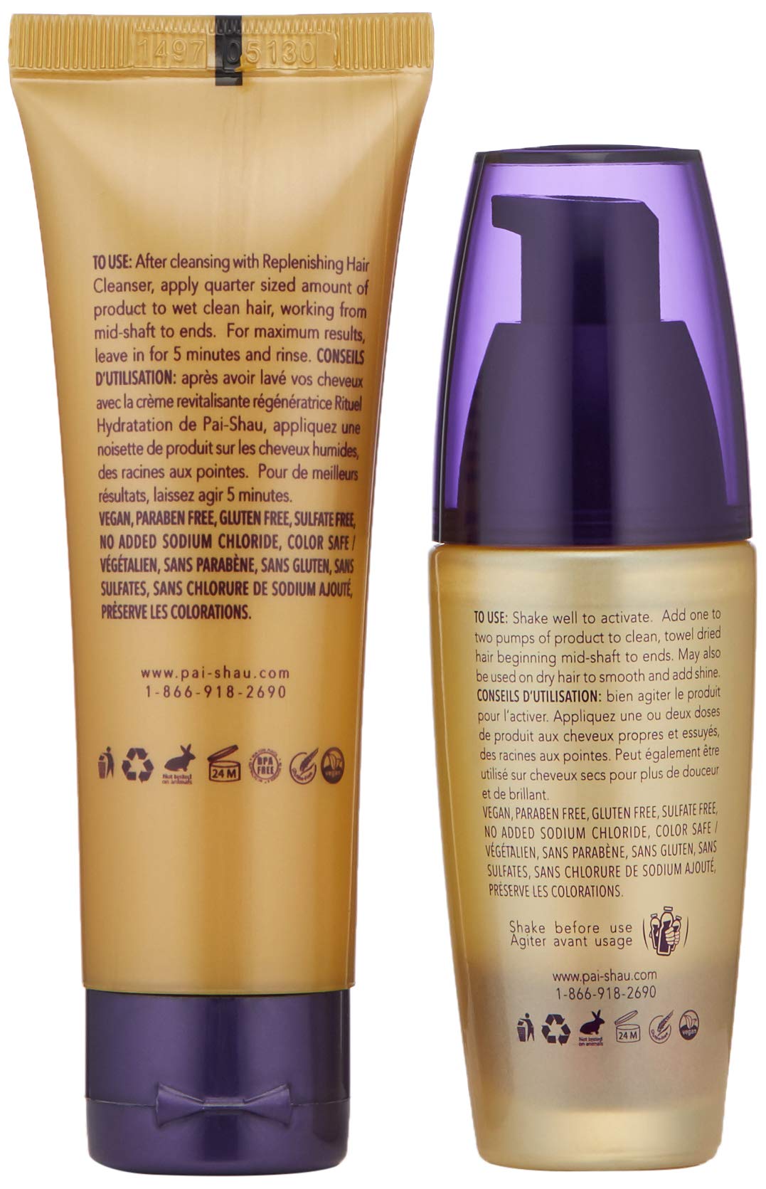 Pai-Shau Biphasic Infusion and Supreme Revitalizing Mask