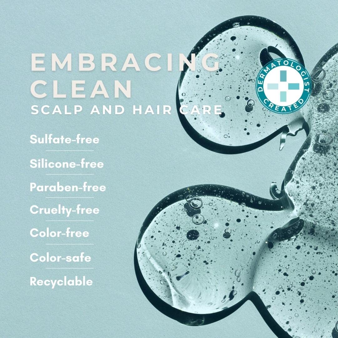 Girl+Hair Natural Hair Products, Cleanse Plus Moisturizing Sulfate Free Shampoo,Treat Scalp with Tea Tree Oil & Neem Oil.