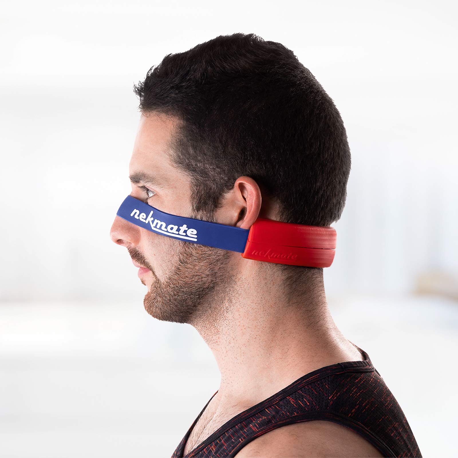 Nekmate Neckline Shaving Template And Hair Trimming Guide | Barber Style DIY Hands Free Cut, Trim