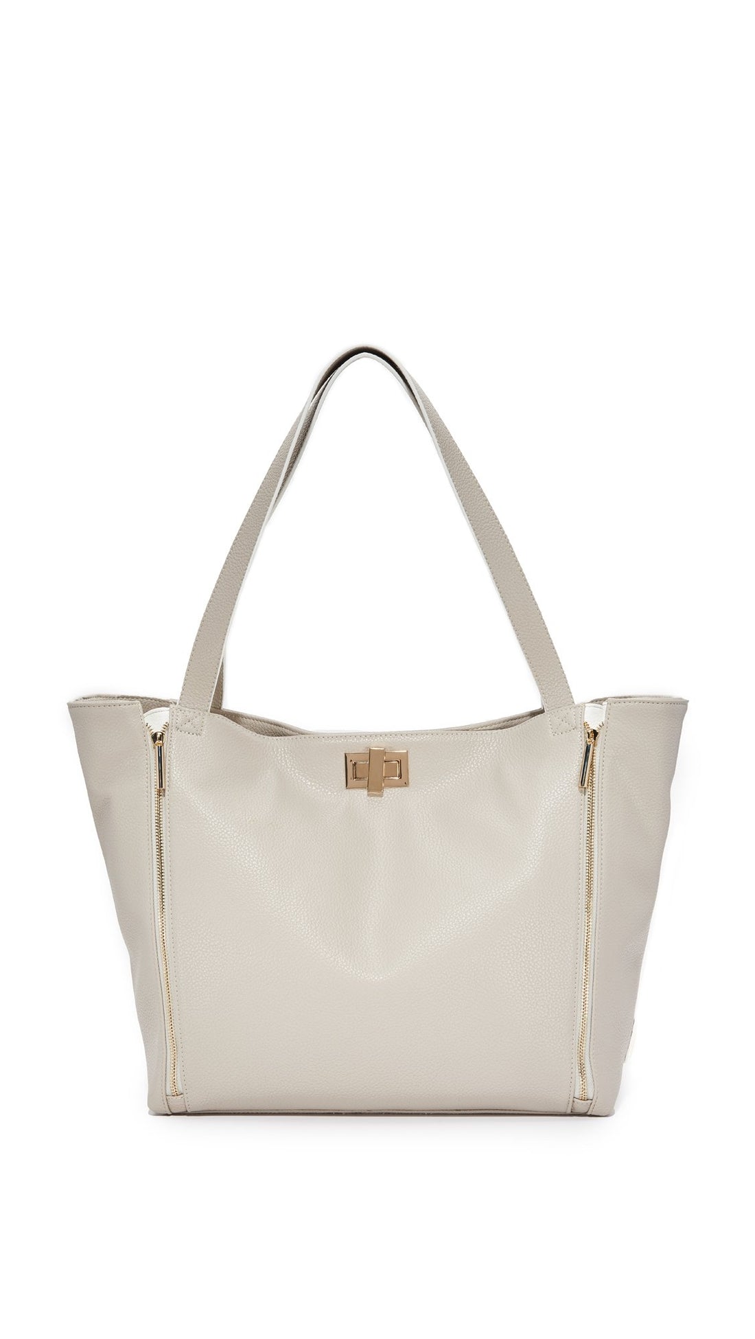 Rosie Pope Diaper Bag, Sloane Tote, Grey/White