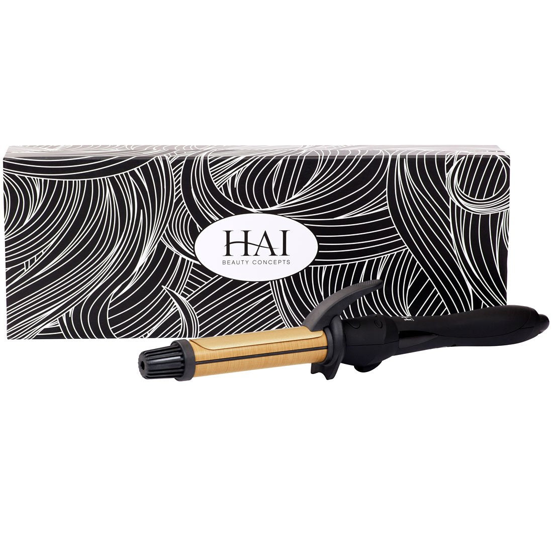 HAI SYLKSTYLER Ceramic Silk Curling Iron, Dual Voltage, 1 inch