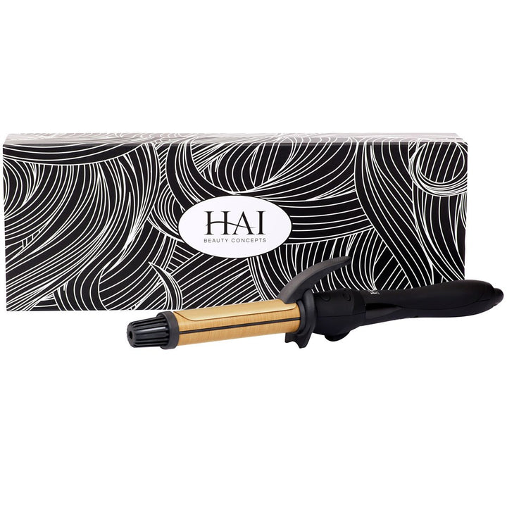 HAI SYLKSTYLER Ceramic Silk Curling Iron, Dual Voltage, 1 inch