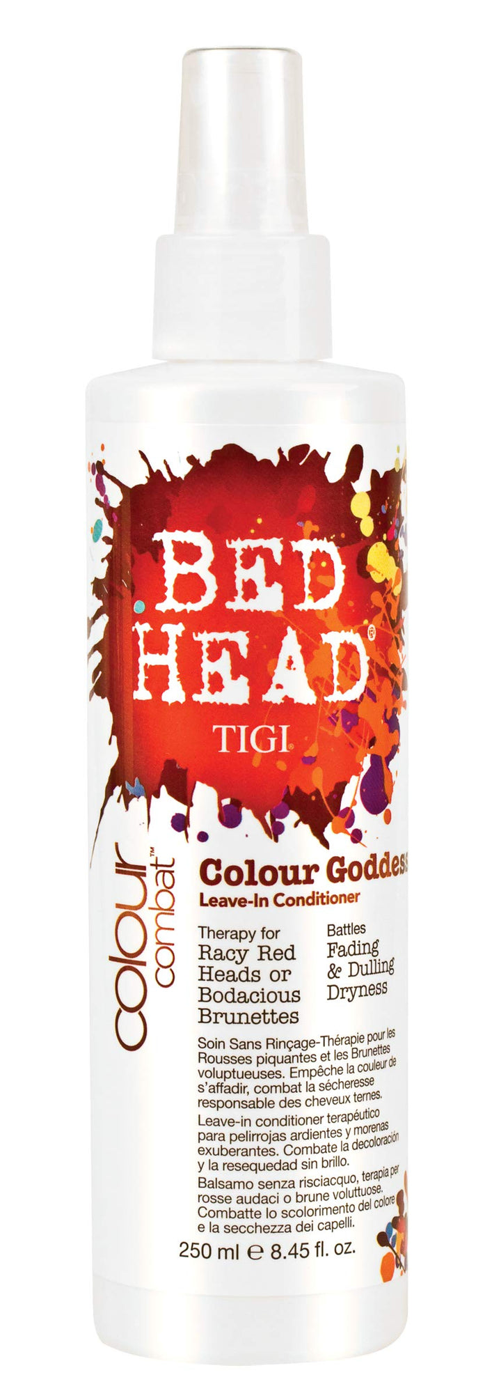 BED HEAD by Tigi COLOUR COMBAT COLOUR GODDESS LEAVE-IN CONDITIONER 8.45 OZ ( Package Of 2 )