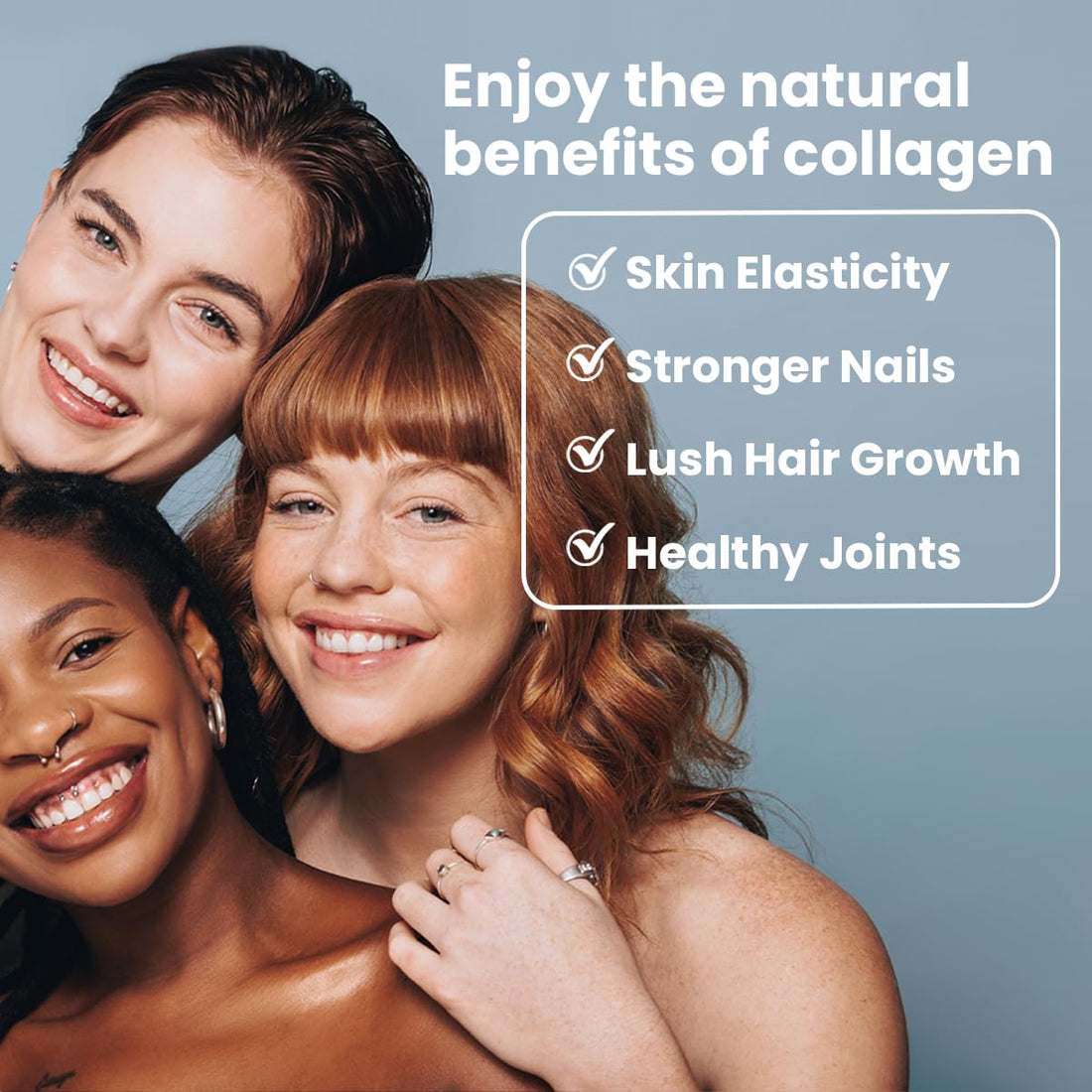 Sanar Naturals Collagen Pills with Vitamin C, E - for Hair, Skin, Nails, Joint Health, Reduce Wrinkles - Hydrolyzed Collagen for Women & Men, Collagen Supplement, 150 Capsules