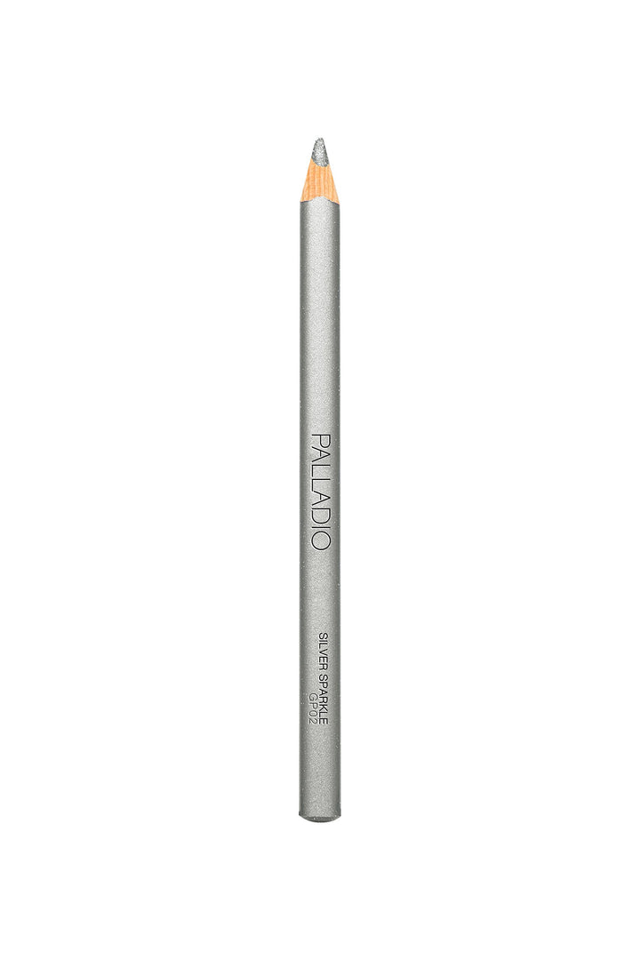 Palladio Beauty GLITTER PENCILS 0.039 oz, Silver sparkle, 1.106 g
