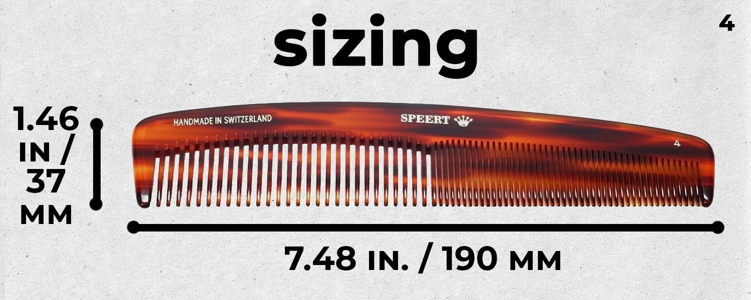 Hand-made tortoise comb #4