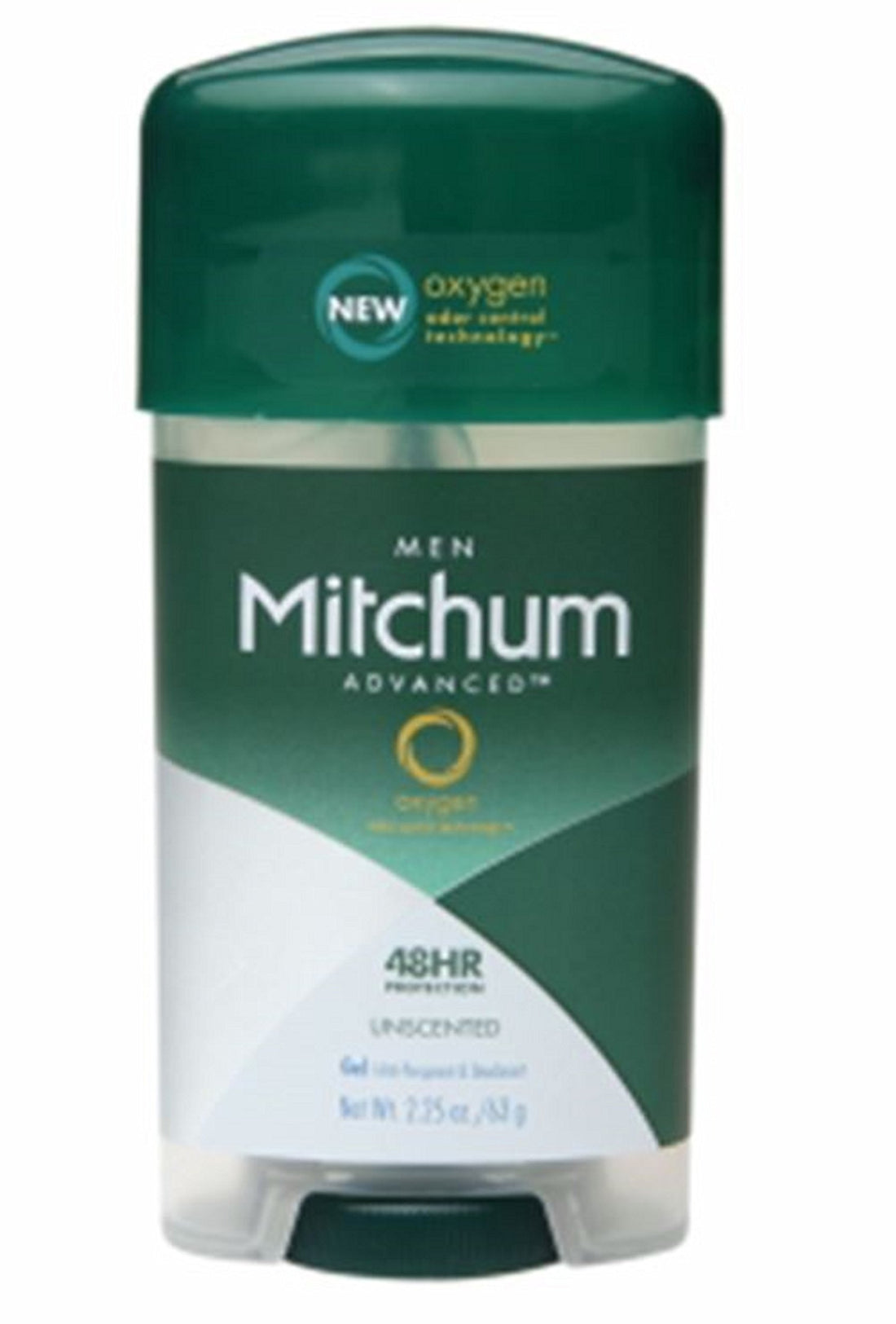 Mitchum Anti-Perspirant & Deodorant, Power Gel, Unscented, 2.25 oz (63 g) (Pack of 6)