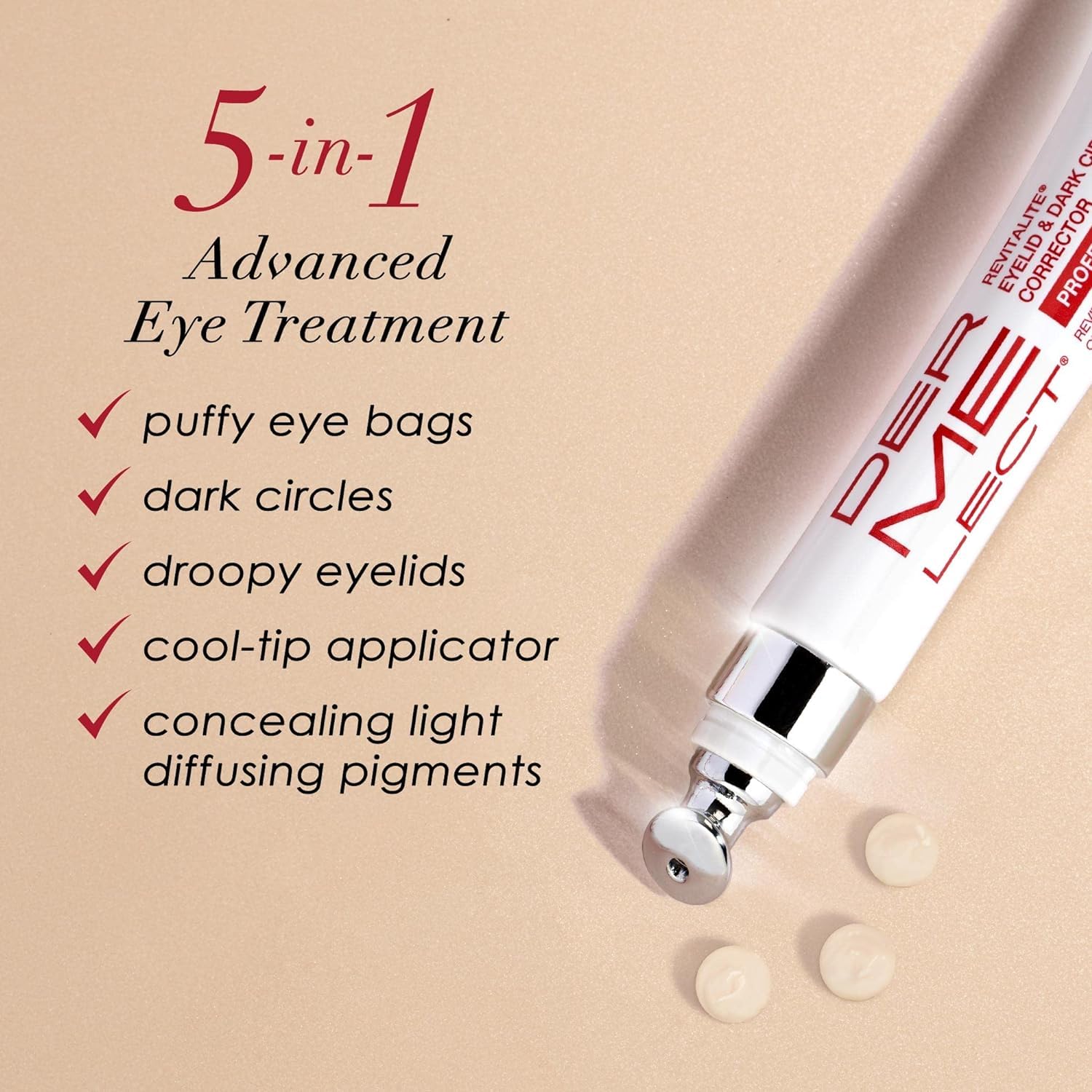DERMELECT COSMECEUTICALS - Revitalite Professional Strength Eyelid & Dark Circle Corrector (0.5 oz)