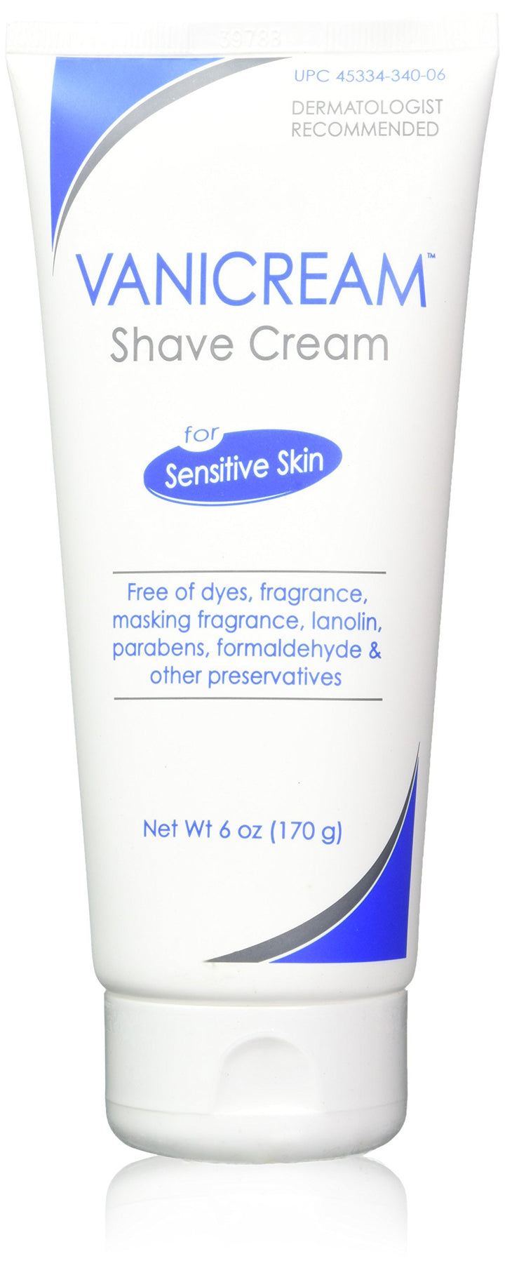 Vanicream Shave Cream for Sensitive Skin - 6 Oz (2 Pack)