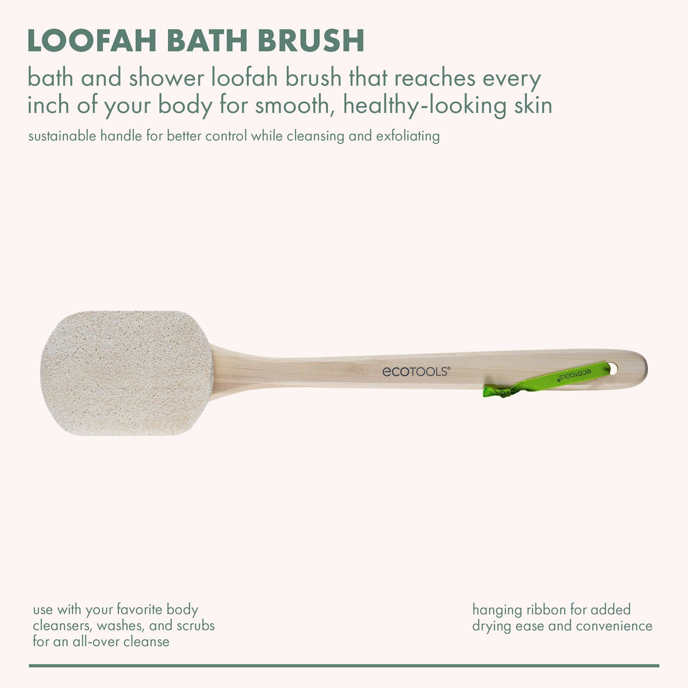 Ecotools Loofah Bath Brush (Pack of 2)