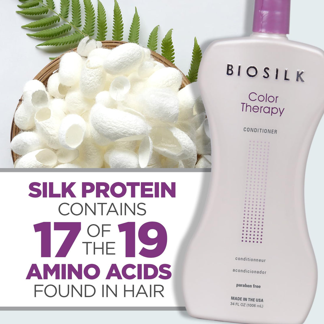 Cosmo Farouk Biosilk Color Therapy Conditioner, 34 Ounce