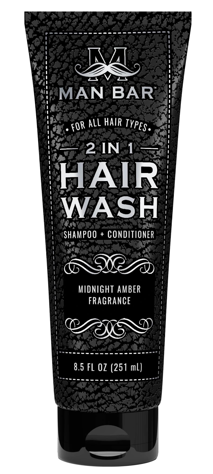 San Francisco Soap Company Man Bar 2 IN 1 Hair Wash MIDNIGHT AMBER - Where Lather meets Luxury