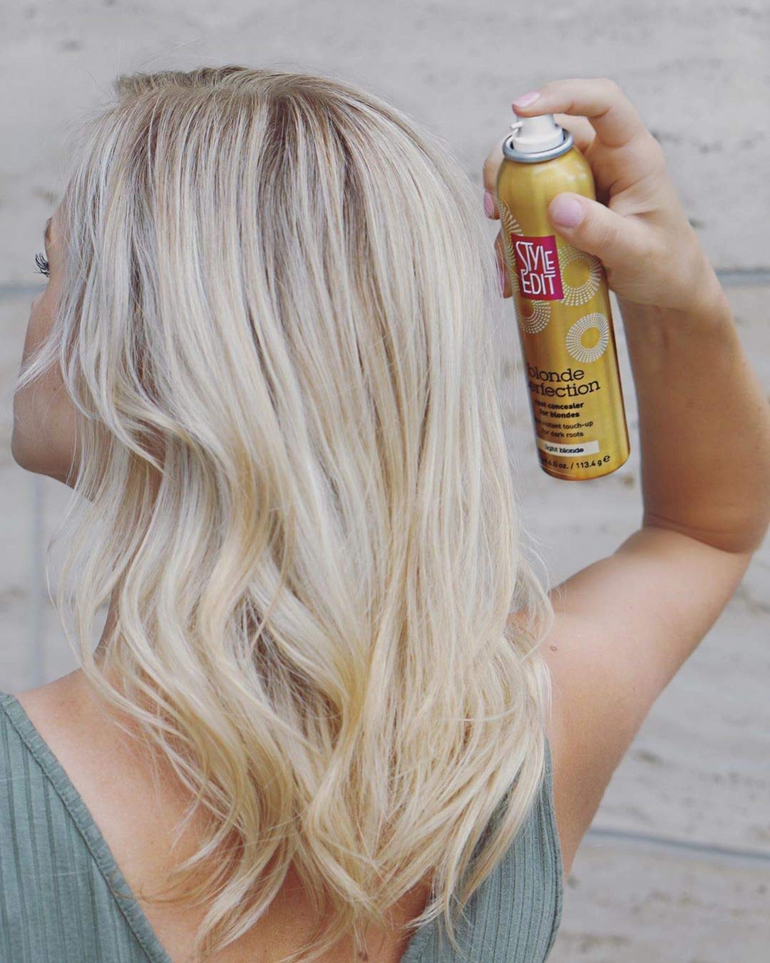 Style Edit Style Edit Blonde Perfection Root Concealer-Instant Touch-up For Dark Roots (LIGHT BLONDE)