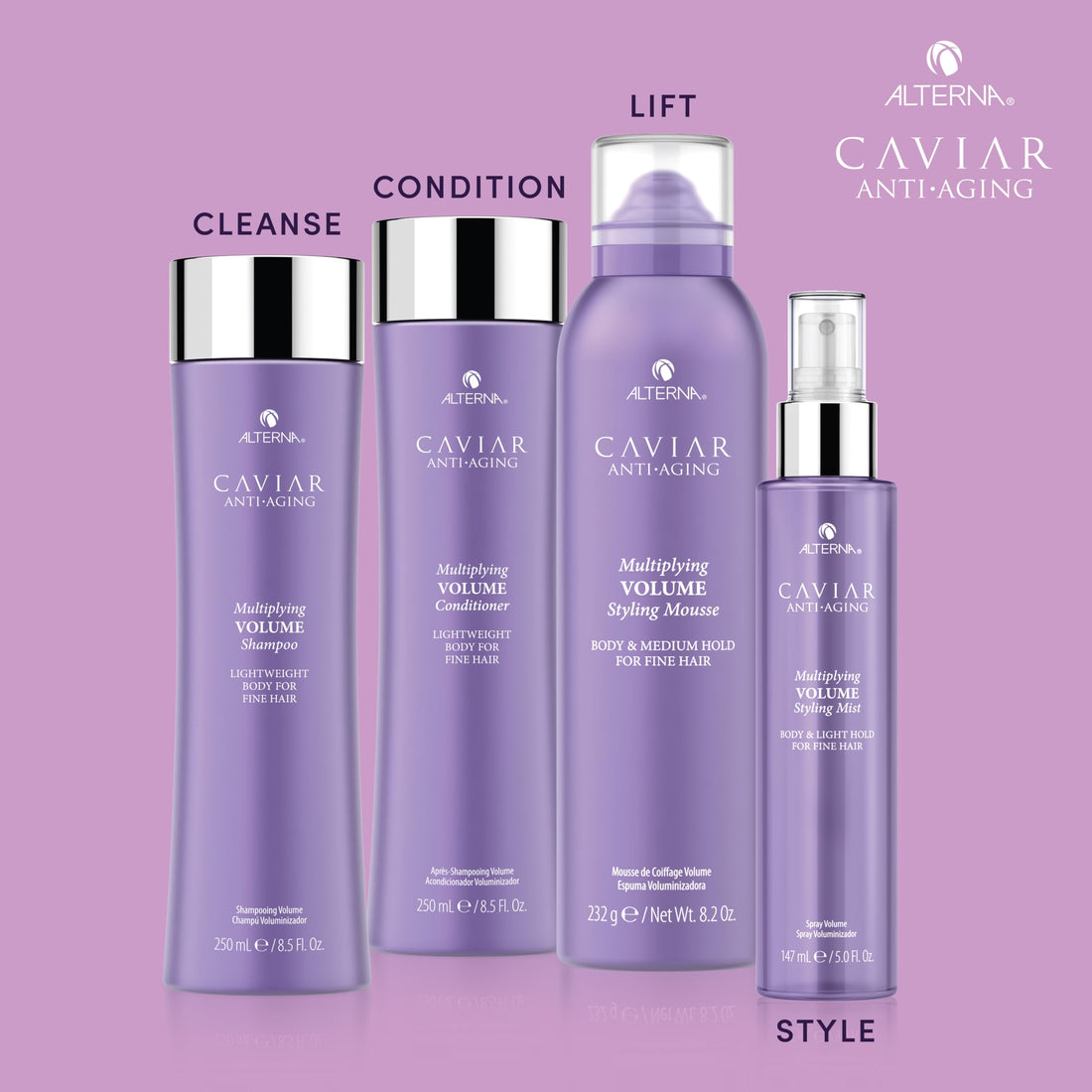 Alterna Caviar Anti-Aging Multiplying Volume Conditioner, 16.5 Fl Oz