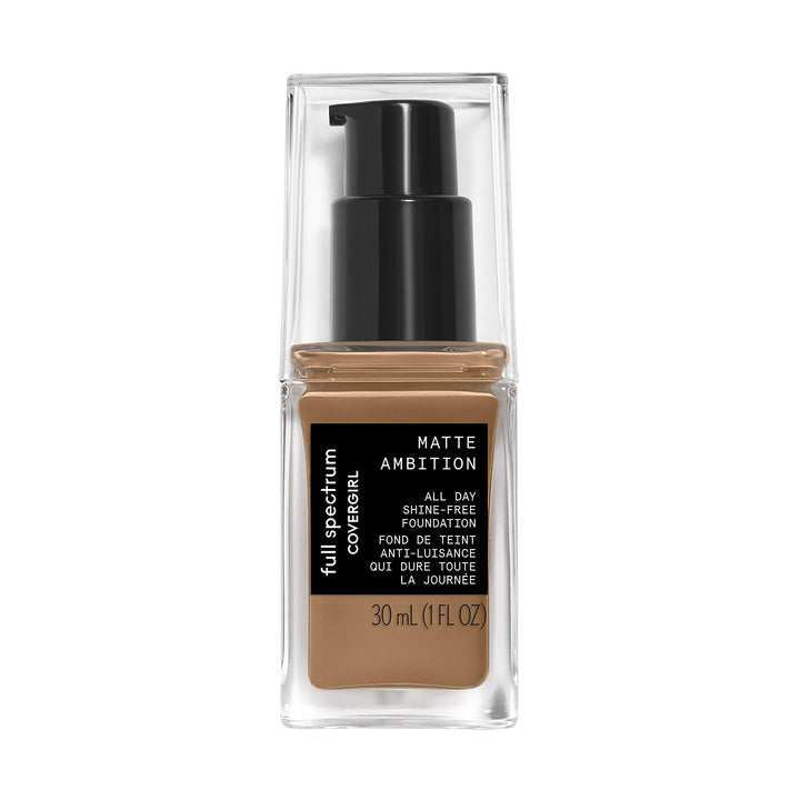 COVERGIRL Matte Ambition, All Day Foundation, Tan Golden 2, 1.01 Ounce
